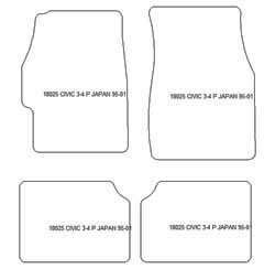 Alfombrillas para Honda Civic Japan 1995-2001 MTM One