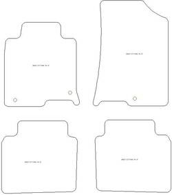 Alfombrillas para Kia Optima (tambien Hybrid) 11.2015-12.2020 MTM One