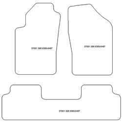 Alfombrillas para Peugeot 306 03.1993-04.1997 MTM One
