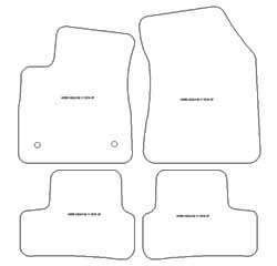 Tappetini per Renault Megane IV GrandCoupe 01.2017- MTM One