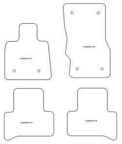 Alfombrillas para Alfa Romeo Stelvio (Type 949) 2017- MTM One