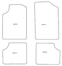 Alfombrillas para Citroen Xantia 1993-2001 MTM One