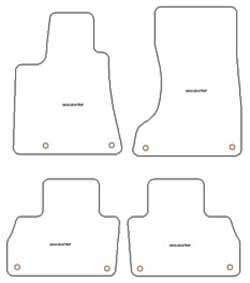Tappetini auto per Maserati Levante 2016-