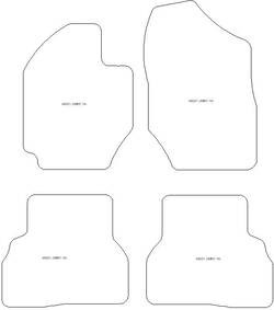 Alfombrillas para Suzuki Jimny (manual) 4 asientos 2018- MTM One