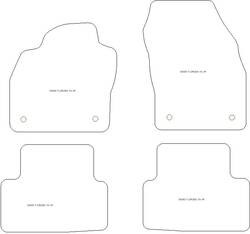 Alfombrillas para Volkswagen T-Cross 2019- MTM One