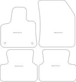 Alfombrillas para DS DS7 CROSSBACK (tambien E-Tense) 2018- MTM One