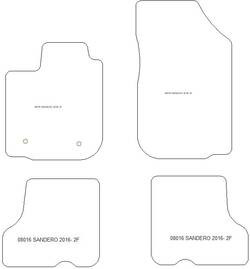 Alfombrillas Dacia Sandero