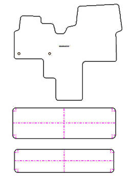 Alfombrillas para Opel Zafira Life (tambien Electric) 2019- MTM One