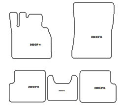 Tappetini per Mercedes Classe G (W463) 2008-2018 MTM One