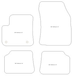 alfombra de conductor MTM One