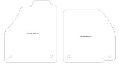 alfombra de conductor MTM One