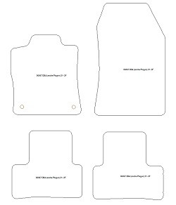Alfombrillas para DS DS4 (tambien E-Tense Plug-in Hybrid) 2021- MTM One