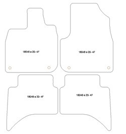 alfombra de conductor MTM One