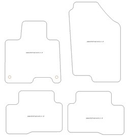 Alfombrillas para Kia Sportage V (NQ5) Mild Hybrid 48V / Essence / Disel 12.2021- MTM One