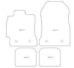 Alfombrillas para Subaru BRZ 2012-2021 MTM One