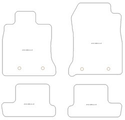 Alfombrillas para Toyota GR86 2022- MTM One