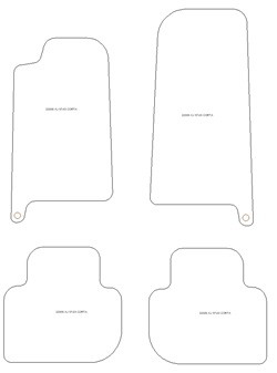 Alfombrillas para Jaguar F-Type 2022- MTM One