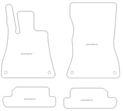 Alfombrillas para Mercedes SL (R232) 09.2022- MTM One