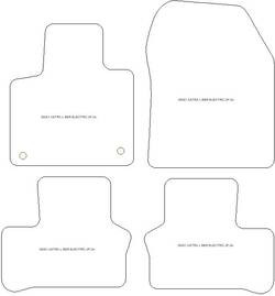 Alfombrillas para Opel Astra L Electric 06.2023- MTM One