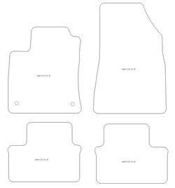 Alfombrillas para Mitsubishi Colt VII (tambien Hybrid) 10.2023- MTM One