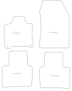 Alfombrillas para Citroen C5 X Hybrid 04.2024- MTM One