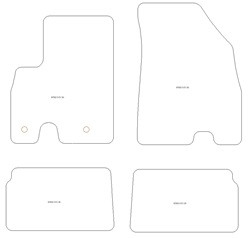 Tappetini auto per Omoda 5 Electric 2025-