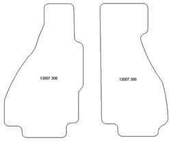 Alfombrillas para Ferrari 308 - MTM Plus