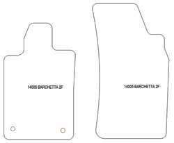 Alfombrillas para Fiat Barchetta 1994-2005 MTM Plus