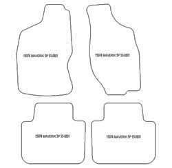 Alfombrillas para Ford Maverick 5 puertas 1993-08.2001 MTM Plus