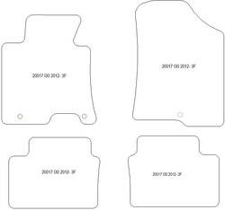 Alfombrillas para Hyundai i30 (GD) 2012-2017 MTM Plus