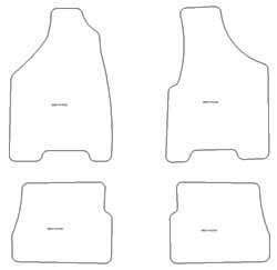 Alfombrillas para Lancia Y10 1991-1995 MTM Plus