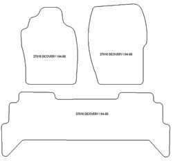 Alfombrillas para Land Rover Discovery 1994-1998 MTM Plus