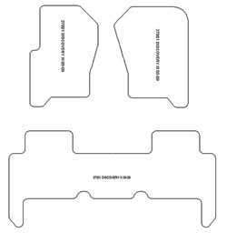 Alfombrillas para Land Rover Discovery III 2004-2008 MTM Plus