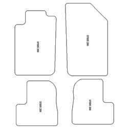 Alfombrillas para Peugeot 206 10.1998-03.2006 MTM Plus