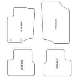 Alfombrillas para Peugeot 207 2006-2012 MTM Plus