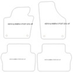 Alfombrillas para Seat Alhambra II 5 asientos 09.2010-03.2022 MTM Plus
