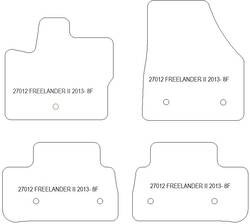 Alfombrillas para Land Rover Freelander II 2013-2014 MTM Plus
