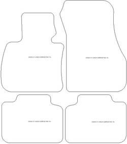 Alfombrillas para BMW X1 (F48) (tambien Plug-in Hybrid) 2015-10.2022 MTM Plus