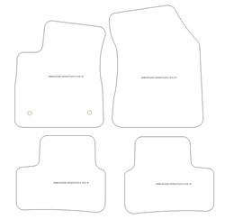 Alfombrillas para Renault Megane IV Sporter (tambien Plug-in Hybrid) 09.2016- MTM Plus