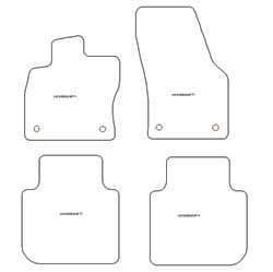 Alfombrillas para Skoda Kodiaq 2017-10.2023 MTM Plus