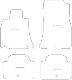 Alfombrillas para Kia Stinger 2017- MTM Plus