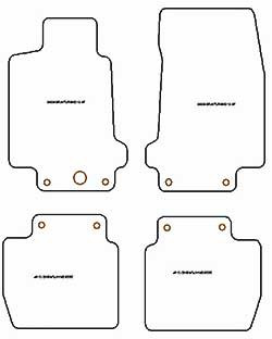 Alfombrillas para Maserati GT 2018- MTM Plus