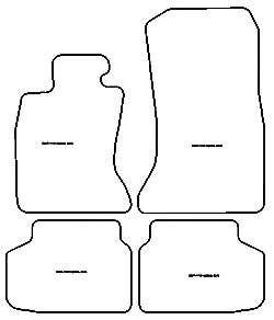 Alfombrillas para BMW Serie 7 (F01) X-Drive 2008-2015 MTM Plus