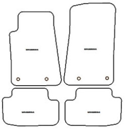 Alfombrillas para Chevrolet Camaro 2009-2016 MTM Plus