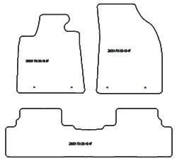 Alfombrillas velour Lexus RX