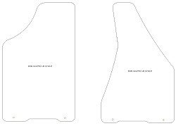 Alfombrillas velour Audi Quattro