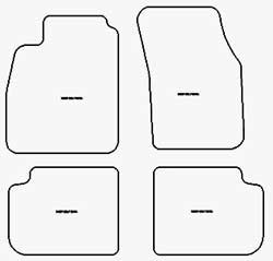 Alfombrillas velour Mitsubishi Colt