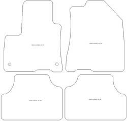 Alfombrillas velour Kia e-Soul