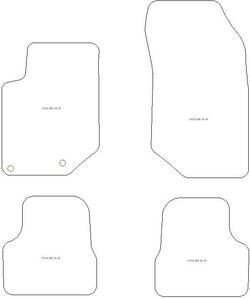 Alfombrillas para Peugeot 208 2019- MTM Plus