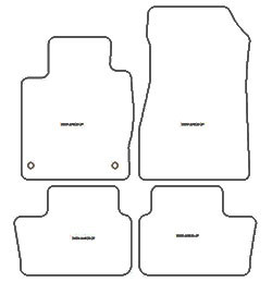 Alfombrillas para Nissan Juke II (tambien Hybrid) 2020- MTM Plus